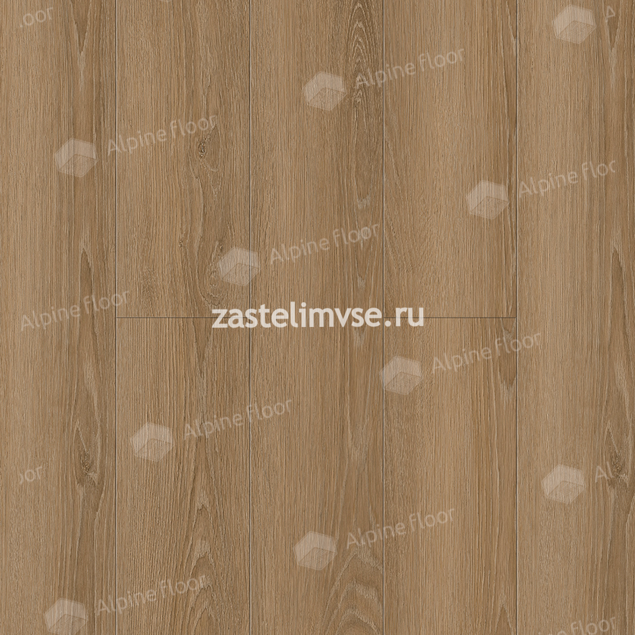 Клеевая LVT плитка AlpineFloor Ultra Дуб Сантана ECO 5-38