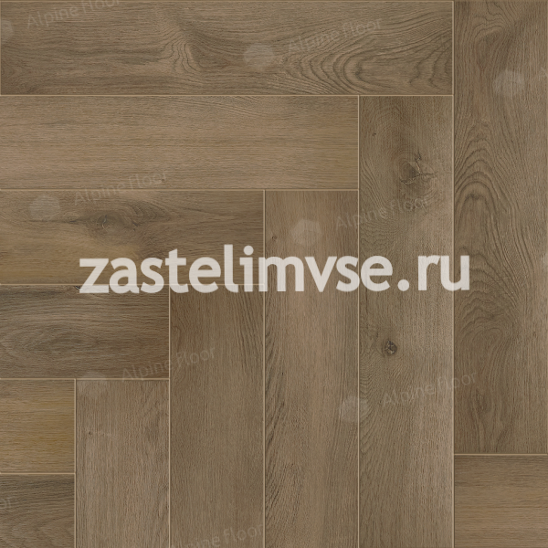 Кварцвиниловый ламинат AlpineFloor Parquet Premium Дуб Насыщенный ECO 19-7