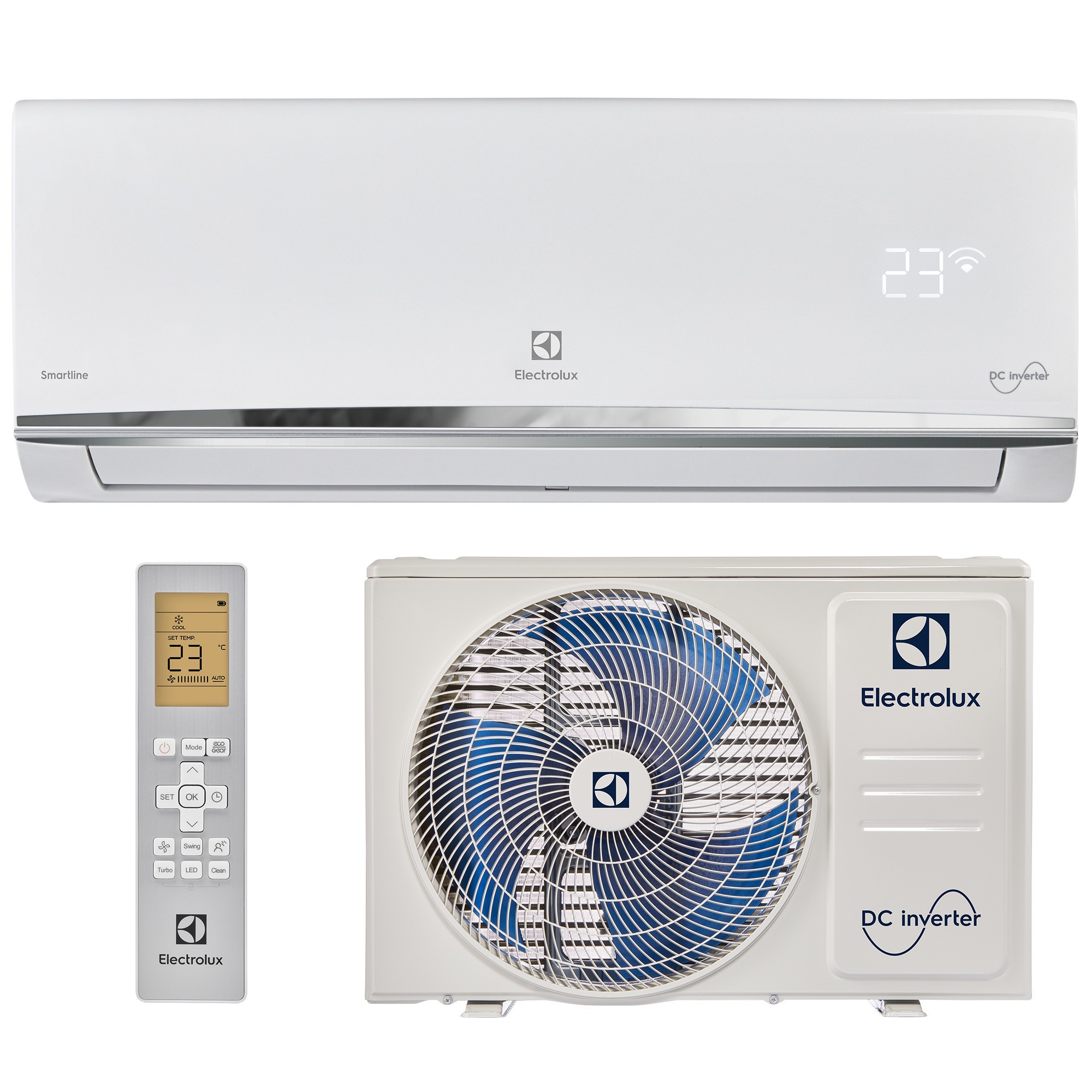 Сплит-система инверторного типа Electrolux Smartline DC EACS/I-09HSM/N8_V3