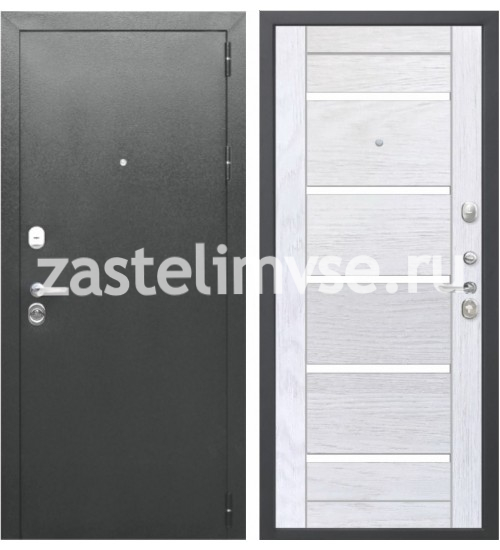 Дверь металлическая ТАЙГА 9 см ЦАРГА Астана милки 860мм