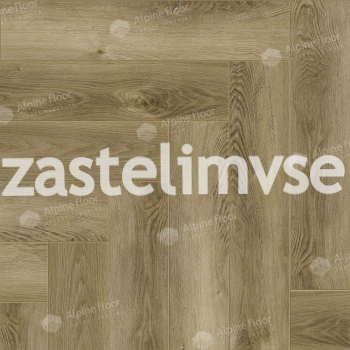 Клеевая LVT плитка AlpineFloor Parquet LVT Дуб Кастор ECO 16-34