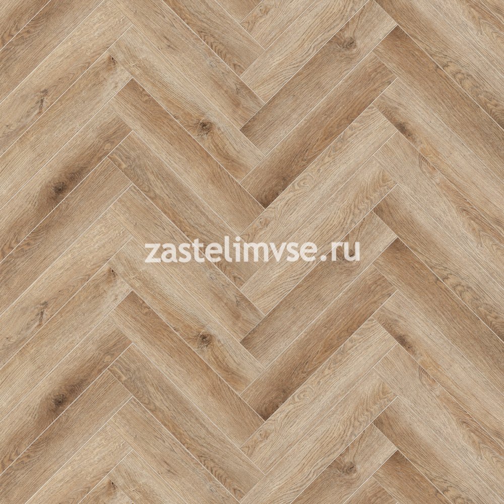 SPC плитка CronaFloor Herringbone 4V Дуб Монпелье