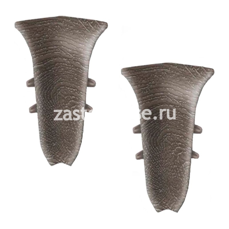 Угол внутренний IDEAL Классик 55мм Дуб Морёный 209 (1шт)