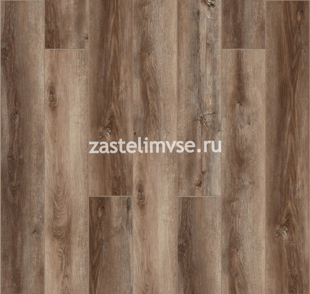 SPC плитка CronaFloor Wood 4V Дуб Охрид