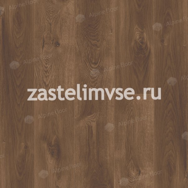 Кварцвиниловый ламинат AlpineFloor Premium XL Дуб Коричневый ECO 7-9