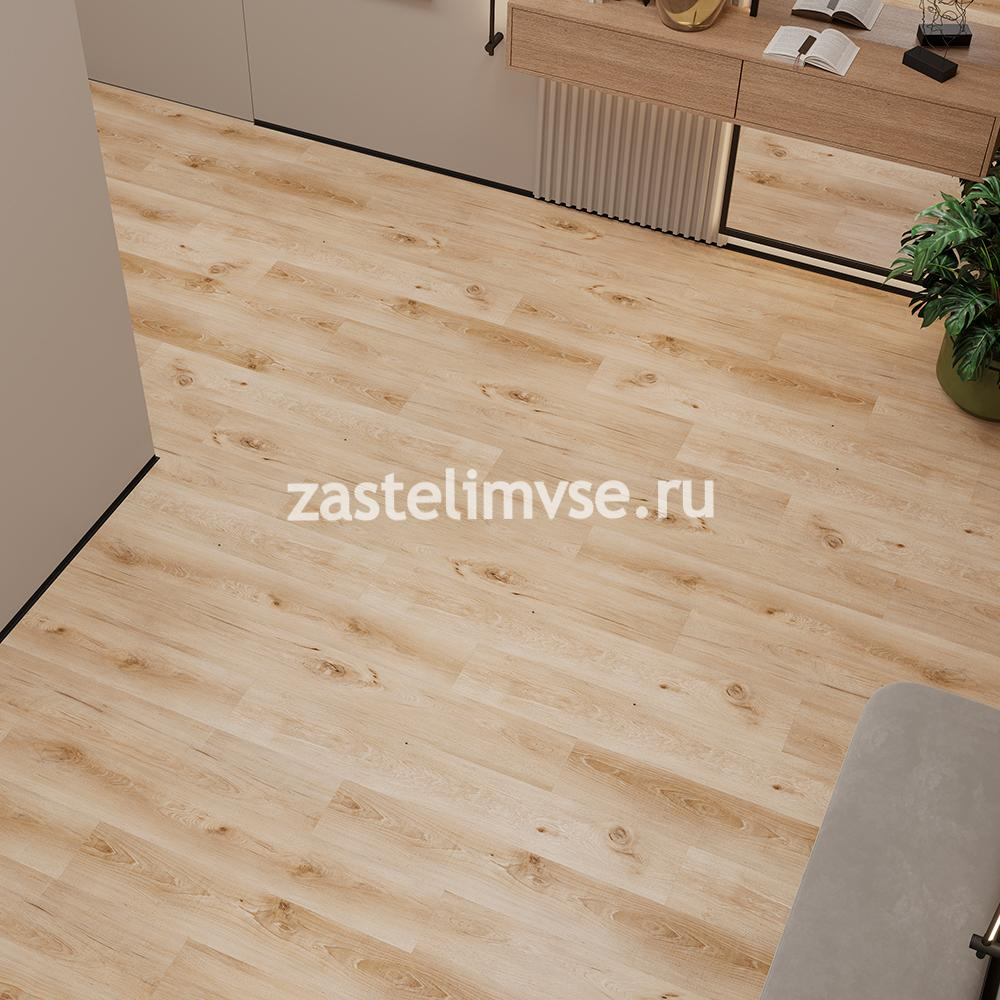 SPC плитка CronaFloor Alpha Дуб Москва
