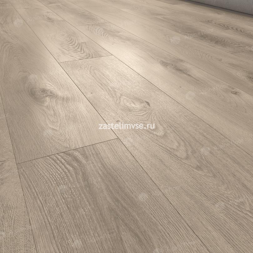 Кварцвиниловый ламинат AlpineFloor Premium XL Дуб Натуральный Отбеленный ECO 7-5