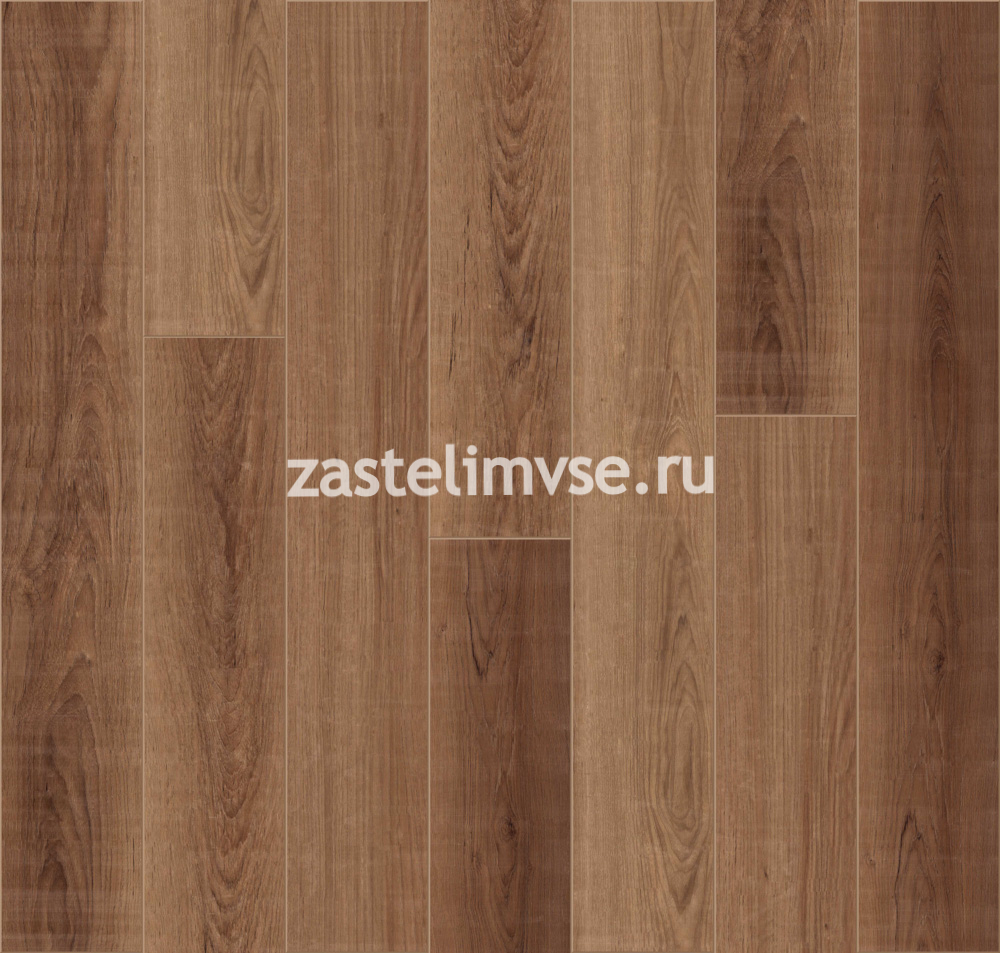 SPC плитка CronaFloor GS 4V Дуб Шоколадный
