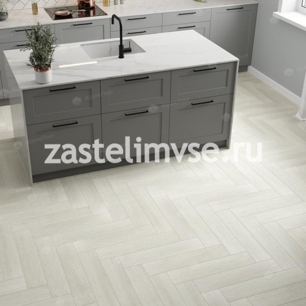 Кварцвиниловый ламинат AlpineFloor Light Parquet Зимний Лес ECO 13-6