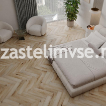 SPC плитка CronaFloor Herringbone 2.0 4V Дуб Ренн