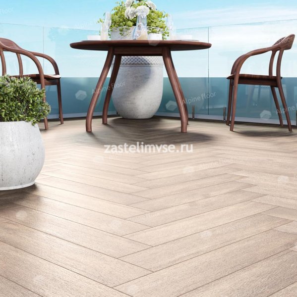 Кварцвиниловый ламинат AlpineFloor Light Parquet Макадамия ECO 13-10