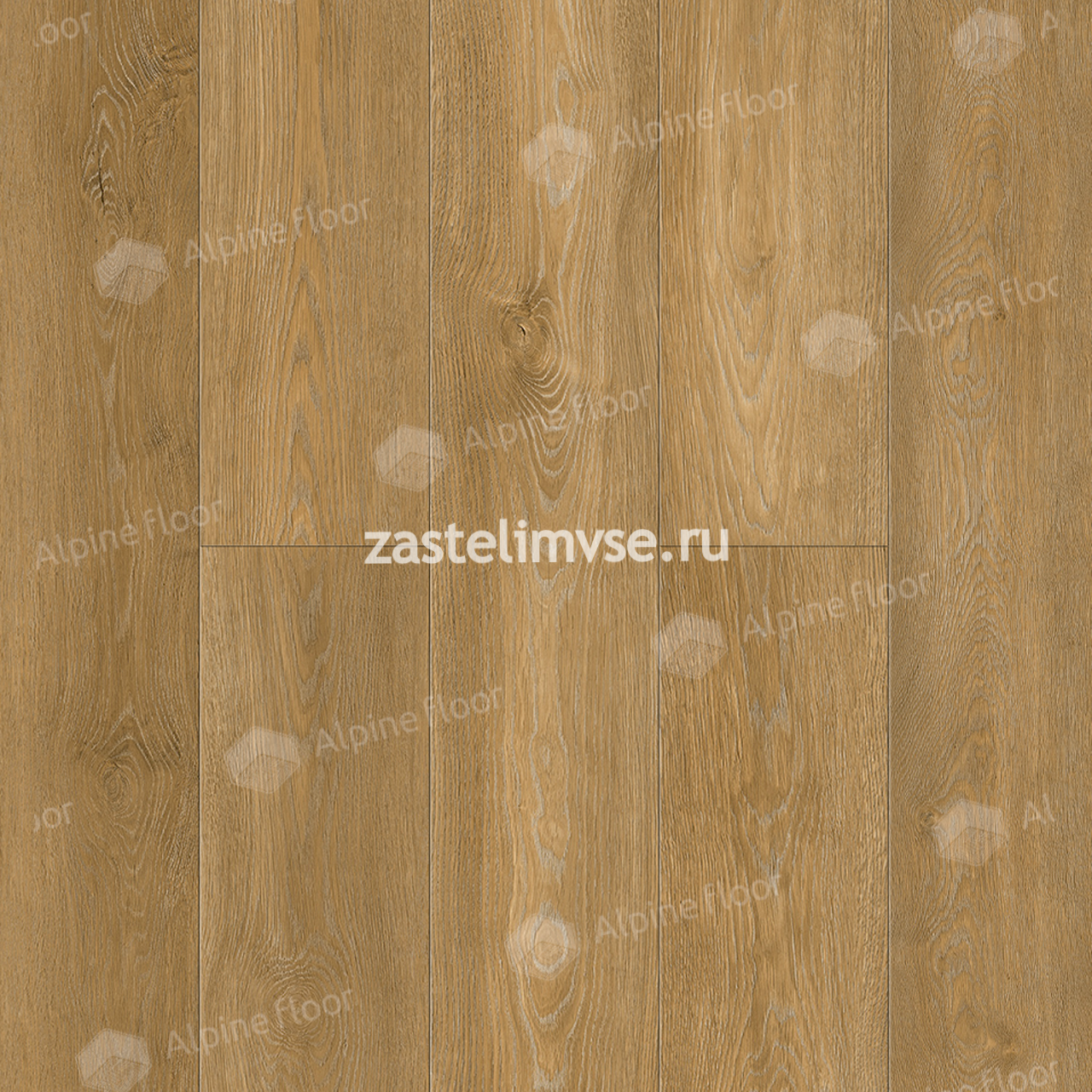 Клеевая LVT плитка AlpineFloor Easy Line Дуб Итальянский ECO 3-35