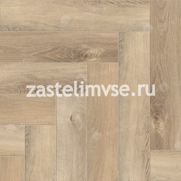 Кварцвиниловый ламинат AlpineFloor Parquet Premium Дуб Природный Изысканный ECO 19-17