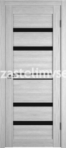 Дверь межкомнатная Atum Pro X26 Stone oak/Black gloss 900мм