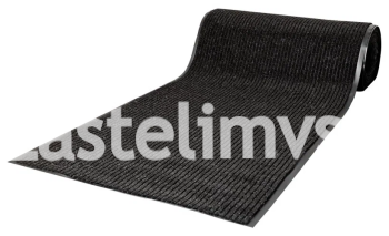 Влаговпитывающая дорожка Sun Step Ребристый черный - ширина рулона 1,2 м (продается кратно рулонам)