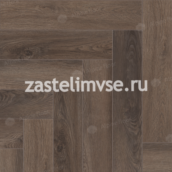 Кварцвиниловый ламинат AlpineFloor Light Parquet Фафнир ECO 13-16