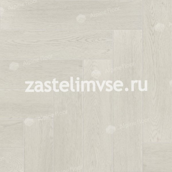 Кварцвиниловый ламинат AlpineFloor Light Parquet Зимний Лес ECO 13-6
