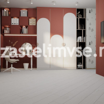 SPC плитка CronaFloor Wood 4V Дуб Беленый