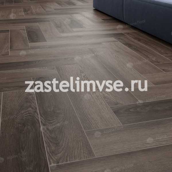 Кварцвиниловый ламинат AlpineFloor Light Parquet Фафнир ECO 13-16