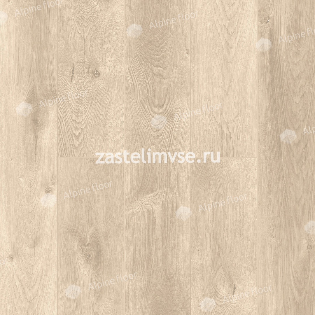 Кварцвиниловый ламинат AlpineFloor Premium XL Дуб Натуральный Отбеленный ECO 7-5