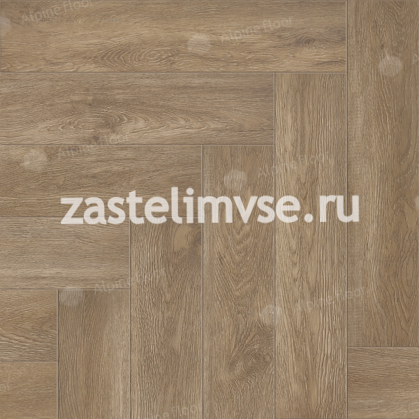 Кварцвиниловый ламинат AlpineFloor Parquet Premium Макадамия ECO 19-10