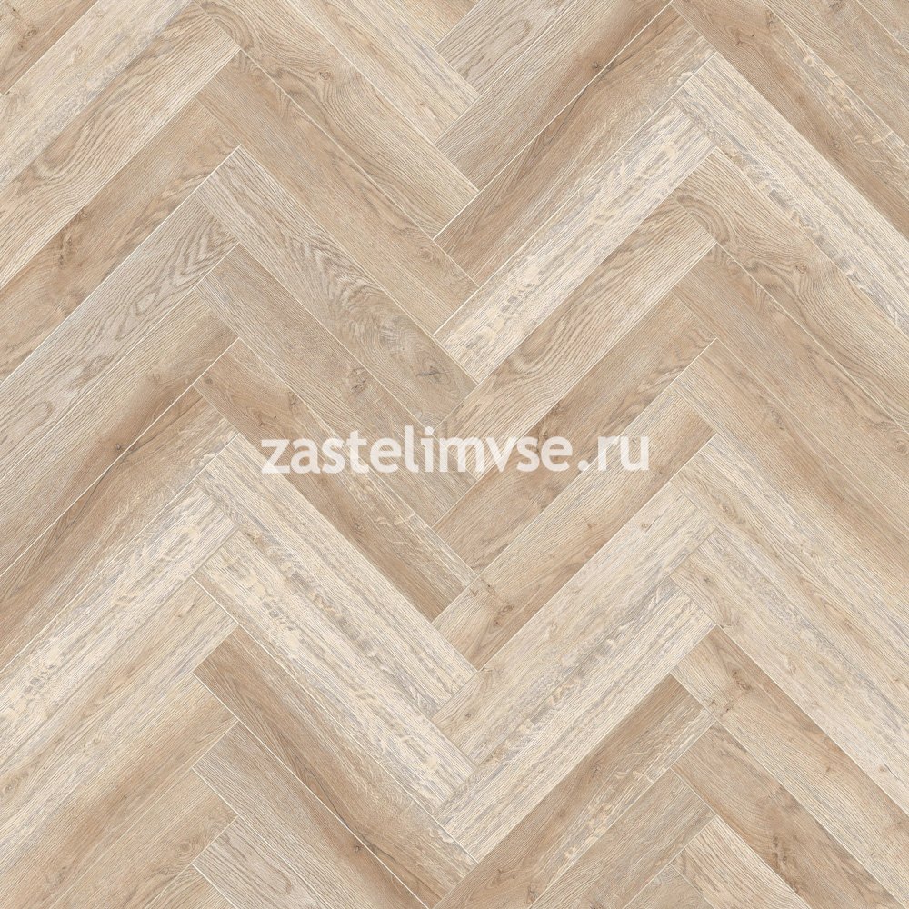 SPC плитка CronaFloor Herringbone 4V Дуб Лилль
