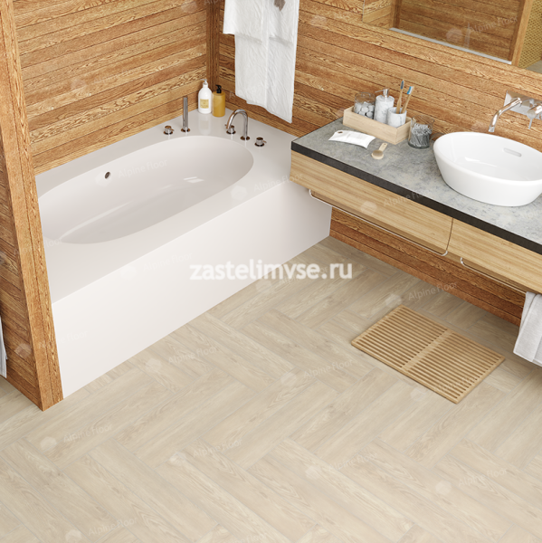 Кварцвиниловый ламинат AlpineFloor Parquet Premium Дуб Адара ECO 19-14