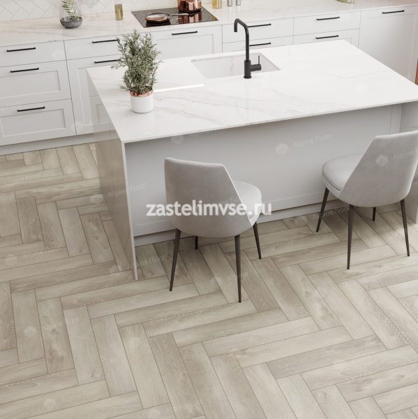 Кварцвиниловый ламинат AlpineFloor Parquet Premium Дуб Фантазия ECO 19-1
